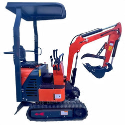 1 Ton 13.5HP Mini Excavator B&S ENGINE Digger Tracked Crawler B&S Gas Engine | AGT-L12