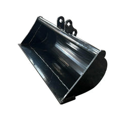 AGT 32" Toothless Bucket For 1-2ton Mini Excavators |12EX-WD32B