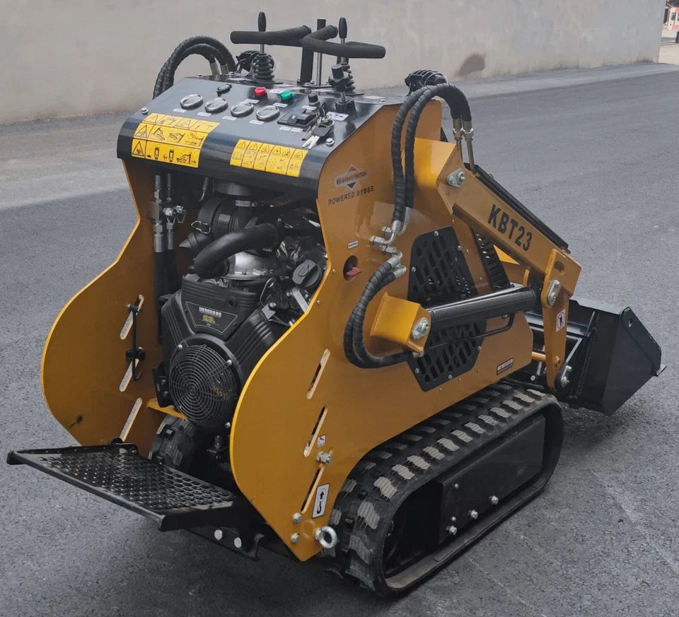 1 Ton Mini Skid Steer Track Loader B&S Gas Engine KBT23