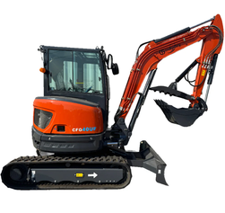 4-Ton Mini Excavator with Kubota Engine With Hydraulic Thumb | CFG-40UF