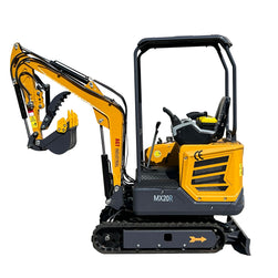 1.2TonMini Excavator Digger 23HP Gasoline Engine with Hydraulic Thumb | MX20R