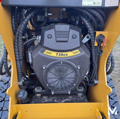 1 Ton Mini Crawler Skid Steer Compact Track Loader 23hp Gas RATO EPA Engine| CRT23