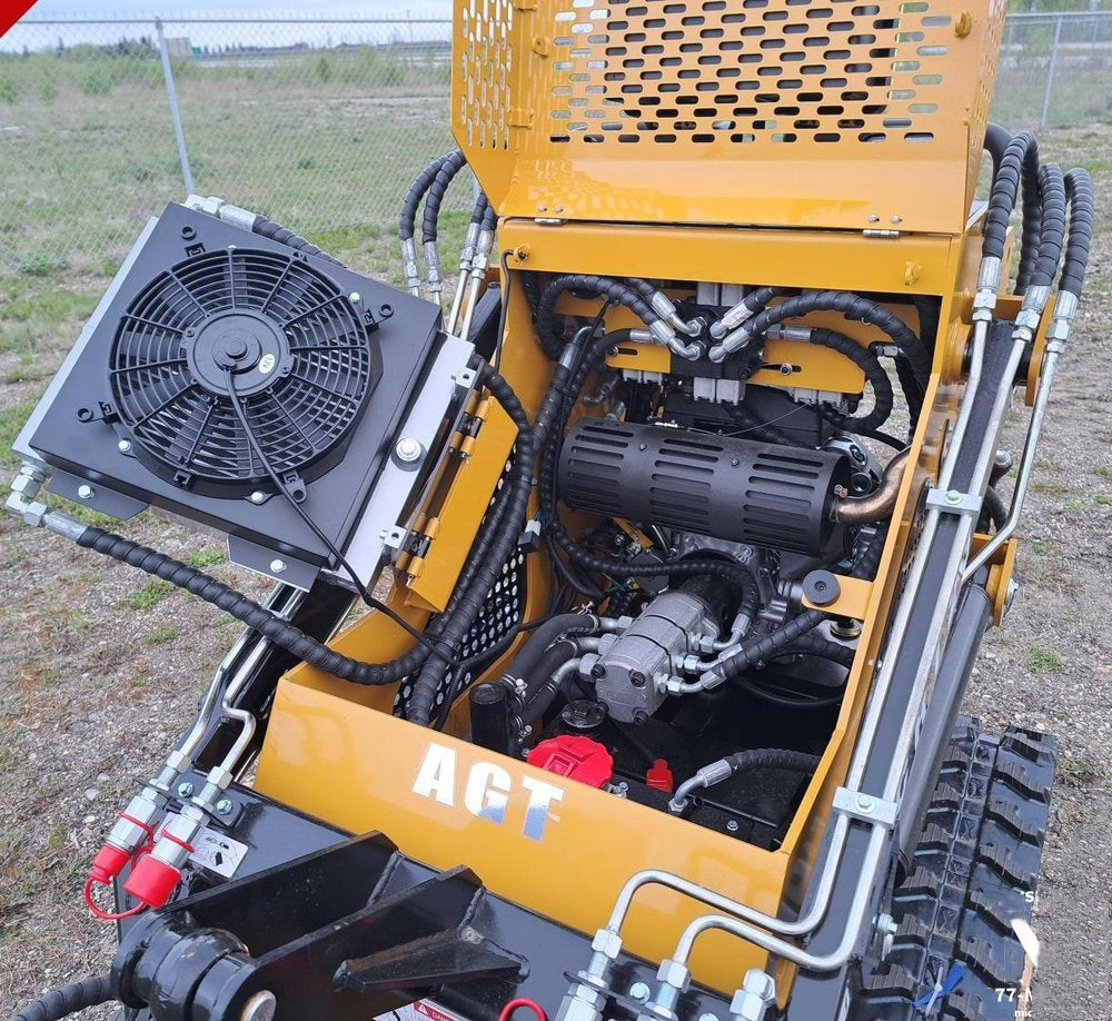 1 Ton Mini Crawler Skid Steer Compact Track Loader 23hp Gas RATO EPA Engine| CRT23