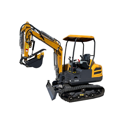 2 Ton Hydraulic Excavator Cab Crawler Type Engine-Powered Digger Gasoline Engine Bucket-equipped Excavator MX50R