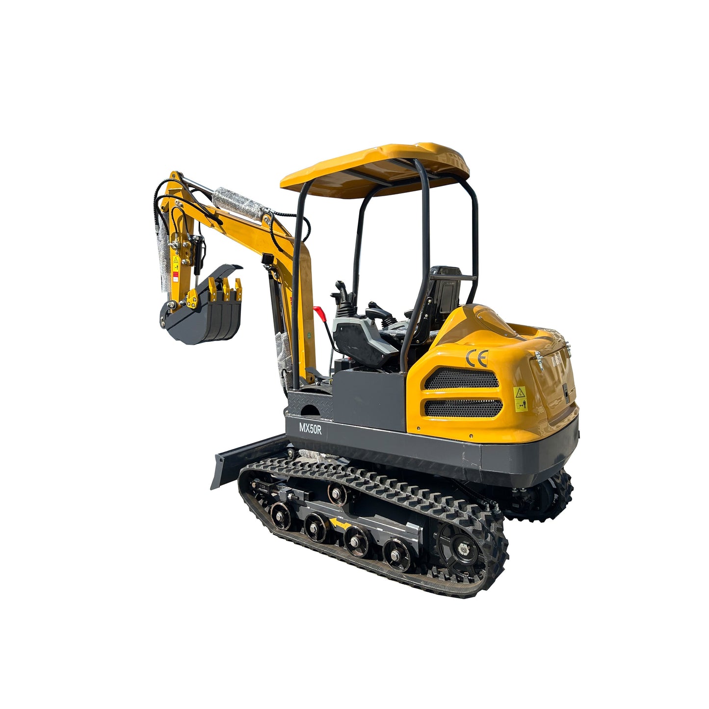 2 Ton Hydraulic Excavator Cab Crawler Type Engine-Powered Digger Gasoline Engine Bucket-equipped Excavator MX50R