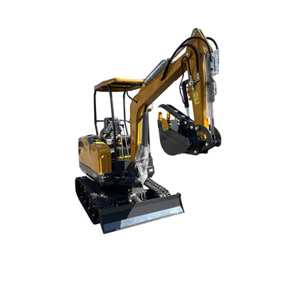 2 Ton Hydraulic Excavator Cab Crawler Type Engine-Powered Digger Gasoline Engine Bucket-equipped Excavator MX50R