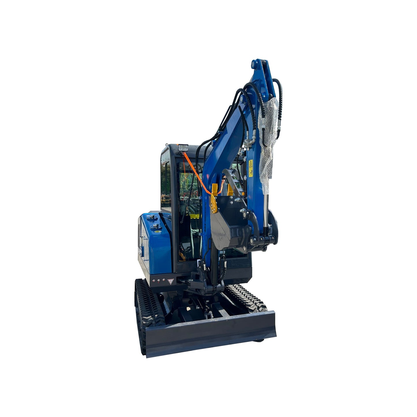 2 Ton Hydraulic Excavator Crawler Digger Gasoline Engine Excavator With Cab MY50R