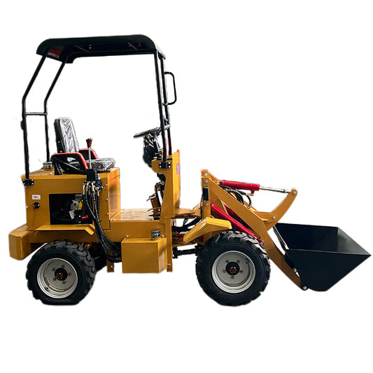 24HP RATO Gasoline Engine Mini Skid Compact Track Loader Wheeled KRW23
