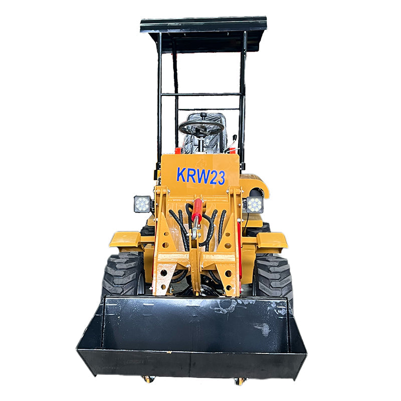24HP RATO Gasoline Engine Mini Skid Compact Track Loader Wheeled KRW23