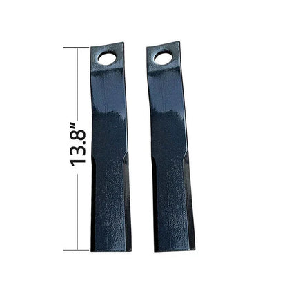 2pcs Skid Steer Brush Cutter Cutting Blades For Use With AGT-RC72|EXRC54 AGT-RCBLD