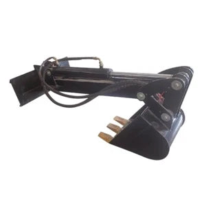 AGT 12" Digger Bucket Single Arm DiggerAttachment for Mini Skid Steer|M-DRG