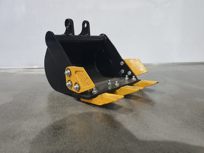 24" Bucket With Teeth For 1 Ton 2 Ton MiniExcavator AGT-12EX-WD24