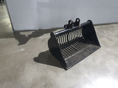 24" Riddle Bucket Skeleton Bucket For 1-2 TonMini Excavators |AGT-12EX-LD24B