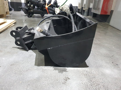 Tilt Bucket 24" 32“ and 40”  for AGT Mini Excavators 12EX-QXD