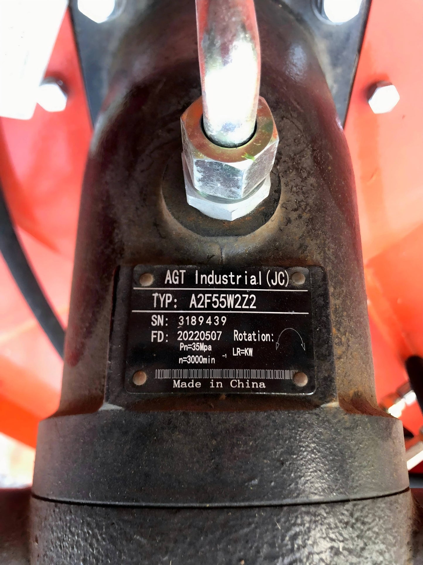 Motor for Heavy Duty Brush Cutter (HFRC/HDRC/HCRD) AGT-A2F55W2Z2