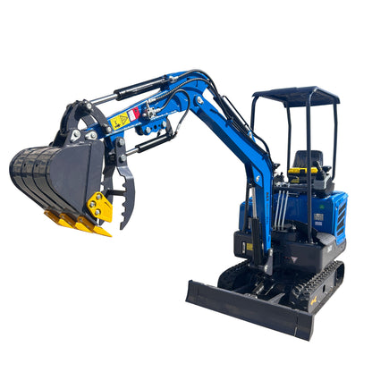 1.3Ton 13.7HP Mini Excavator Digger Diesel Kubota EPA Engine Crawler DM20