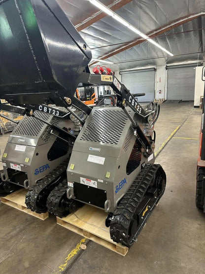 23HP Mini Skid Steer Ride on Compact Tracked Loader B&S Engine  | CBT23