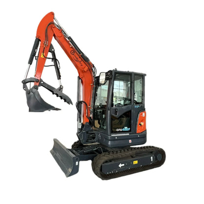 4-Ton Mini Excavator with Kubota Engine With Hydraulic Thumb  | CFG-40UF