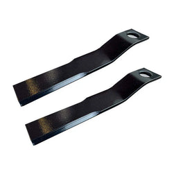 2pcs Skid Steer Brush Cutter Cutting Blades For Use With AGT-RC72|EXRC54 AGT-RCBLD