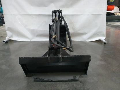 AGT 12" Digger Bucket Single Arm DiggerAttachment for Mini Skid Steer|M-DRG