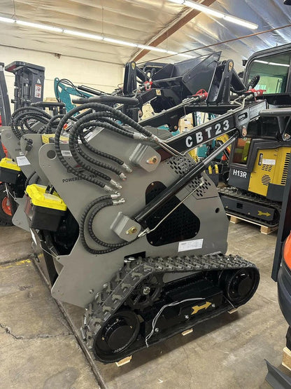 23HP Mini Skid Steer Ride on Compact Tracked Loader B&S Engine  | CBT23