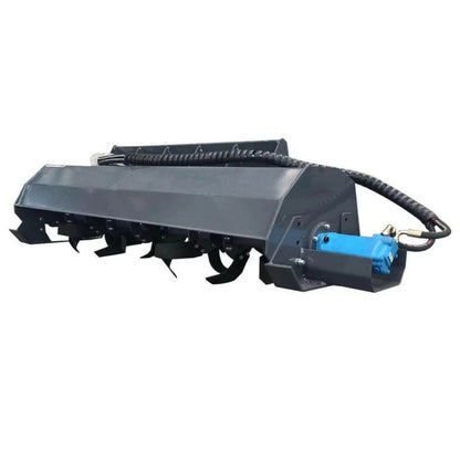 AGT72" SKID STEER HYDRAULICTILLER -32PCS BLADES | AGT-ECSSTRO72