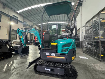 1 Ton Mini Excavator with Hydraulic Thumb Gasoline RATO Engine KH16R