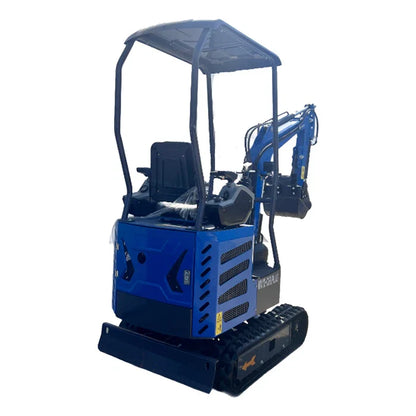 1-Ton Mini Excavator Tracked 13.5 HP RATO Gas Engine w/Pilot Control& Swing Boom | MX12-CRPLUS