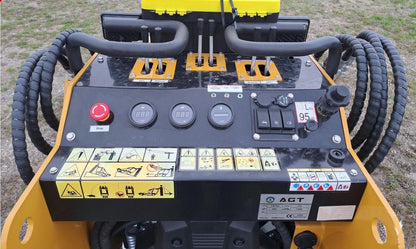 1 Ton Mini Crawler Skid Steer Compact Track Loader 23hp Gas RATO EPA Engine| CRT23