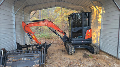 4-Ton Mini Excavator with Kubota Engine With Hydraulic Thumb  | CFG-40UF