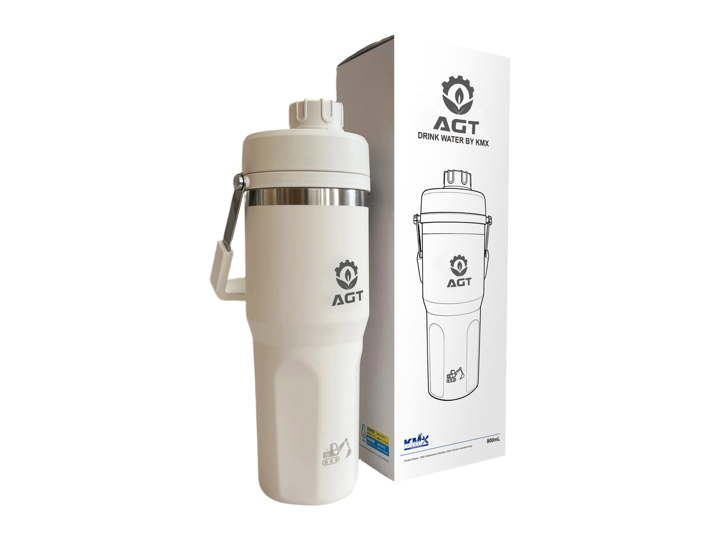 AGT Stainless Steel Antibacterial Vacuum Insulated Cup | BWB-GL-322L