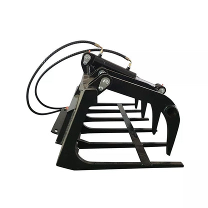39" Hydrualic Grapple Mini Skid Steer Wood Grabber | AGT-M-HGB