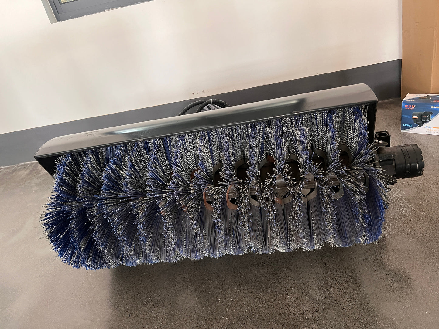 AGT Mini Skid steer Sweeper Angle RotaryBroom Brushes 49 in Sweeper Attachment | M-AB