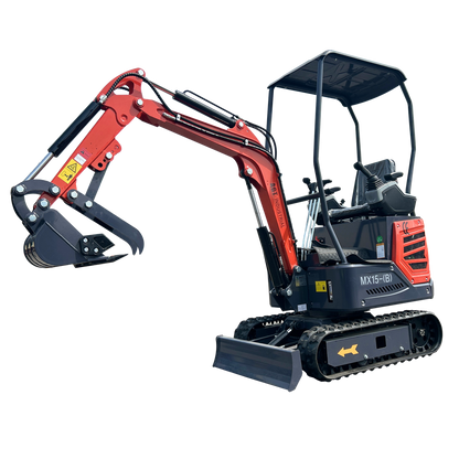 1 Ton 13.5HP B&S Engine Mini Excavator W/Pilot Control MX15-B