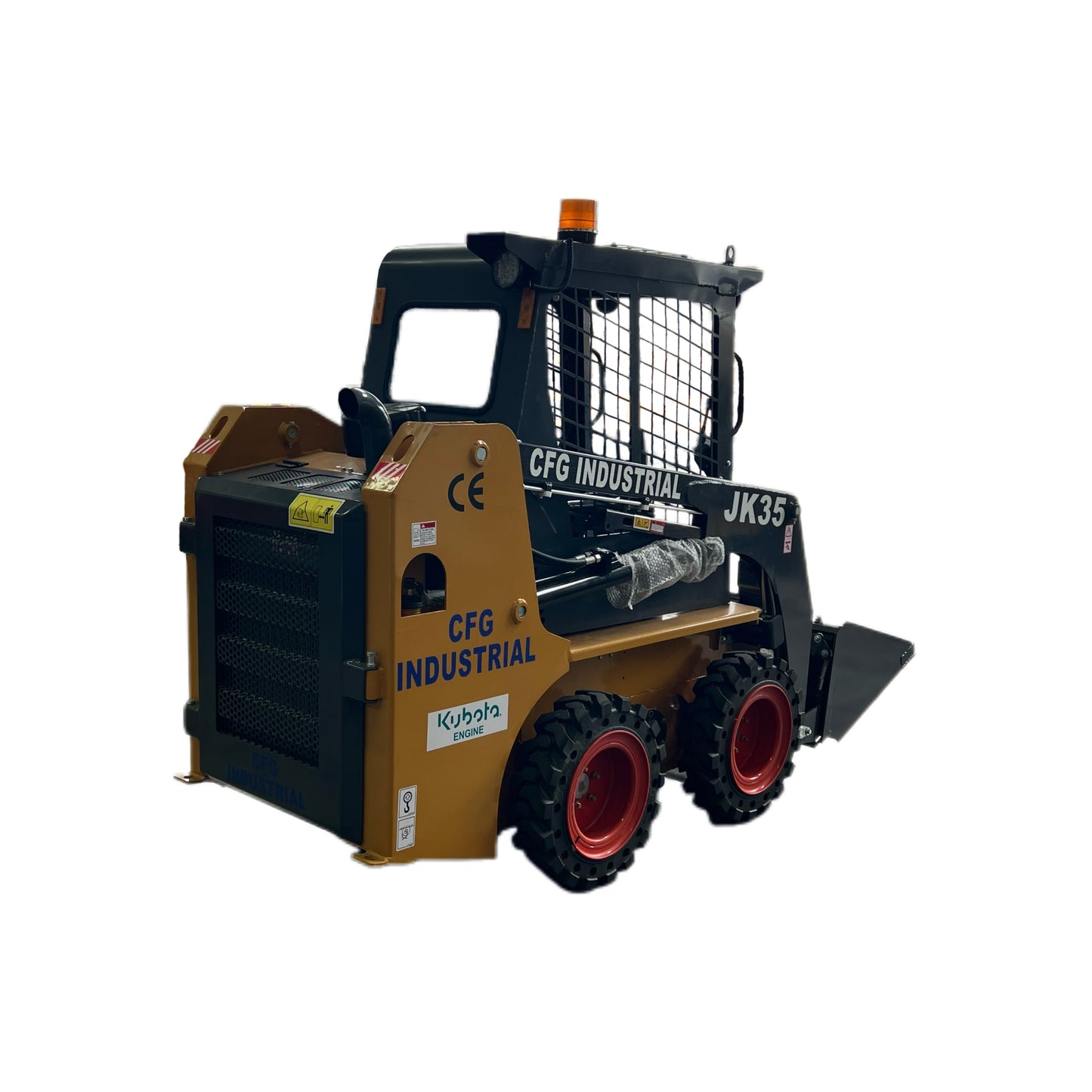 1.4 Ton Open Operator Wheel Skid Steer Loader CFG-JK35