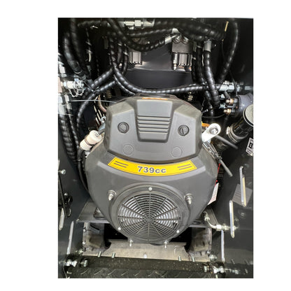 1 Ton Rato Engine Mini Stand On Skid Steer Track Loader AGT-KTT23