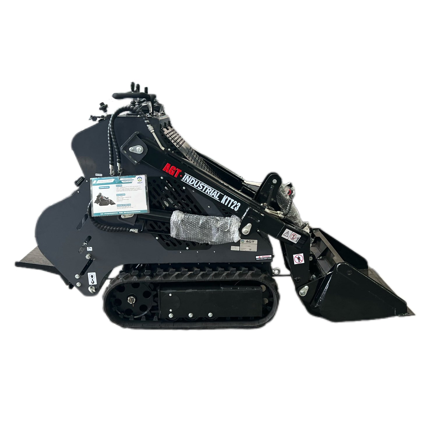 1 Ton Rato Engine Mini Stand On Skid Steer Track Loader AGT-KTT23