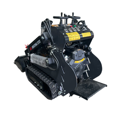 1 Ton Rato Engine Mini Stand On Skid Steer Track Loader AGT-KTT23