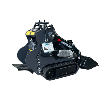 1 Ton Rato Engine Mini Stand On Skid Steer Track Loader AGT-KTT23