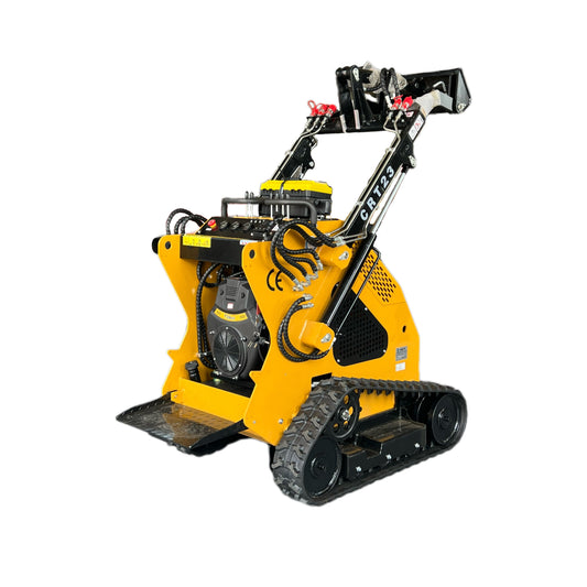 1 Ton Mini Crawler Skid Steer Compact Track Loader 23hp Gas RATO EPA Engine| CRT23