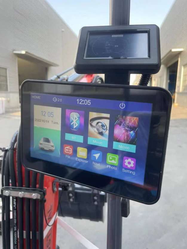 1 Ton, Upgraded Mini Excavator W/Pilot control & Swing Boom & Hydraulic Thumb  | AGT-DM12X-PLUS