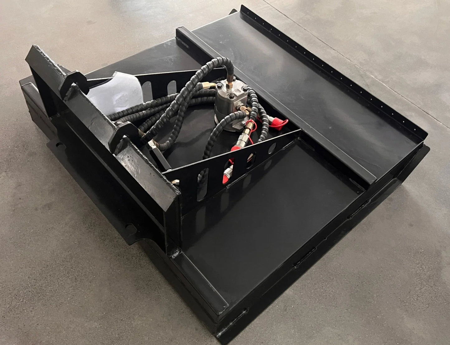 AGT 35in Mini Skid Steer Brush Cutter with 2 Blades Loader Attachments