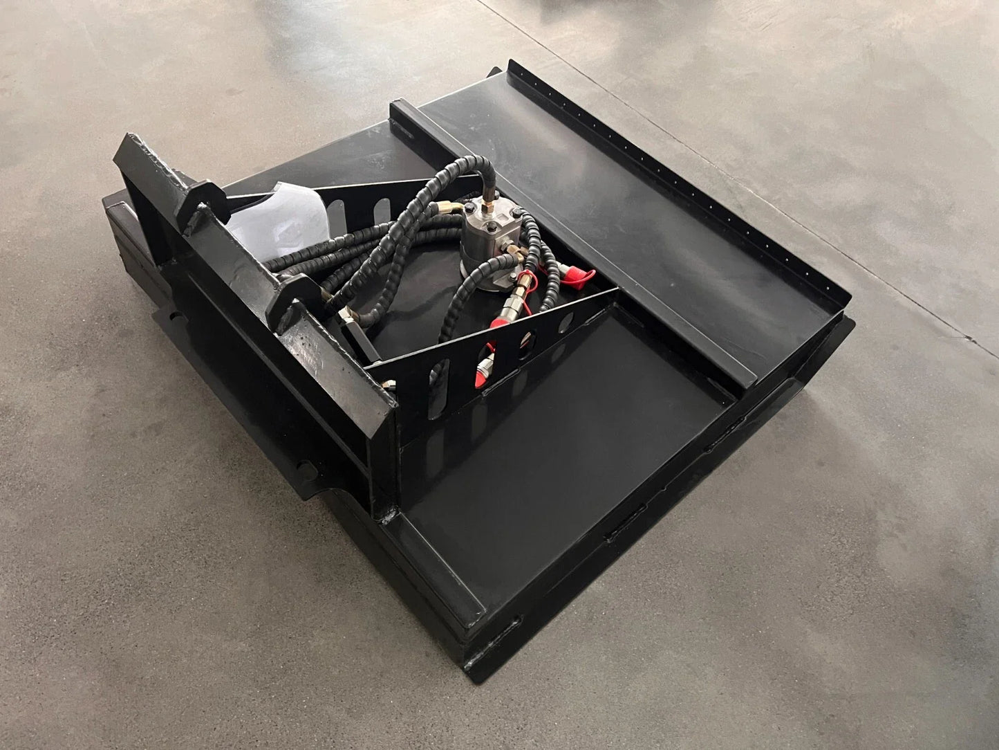 AGT 35in Mini Skid Steer Brush Cutter with 2 Blades Loader Attachments