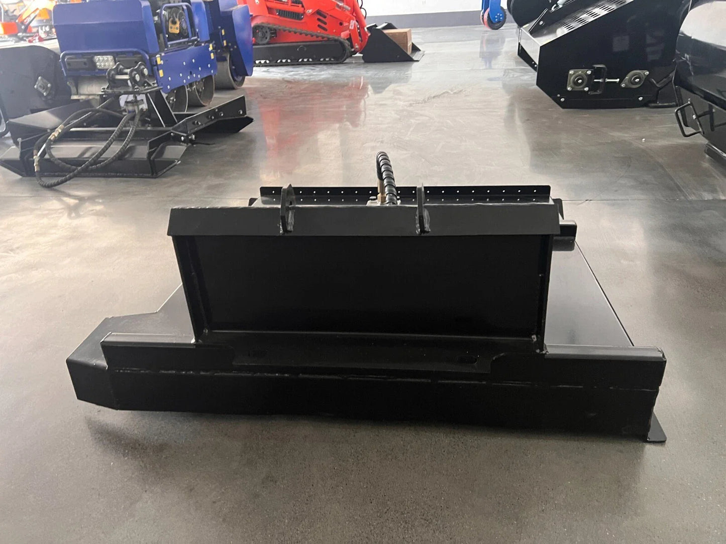 AGT 35in Mini Skid Steer Brush Cutter with 2 Blades Loader Attachments