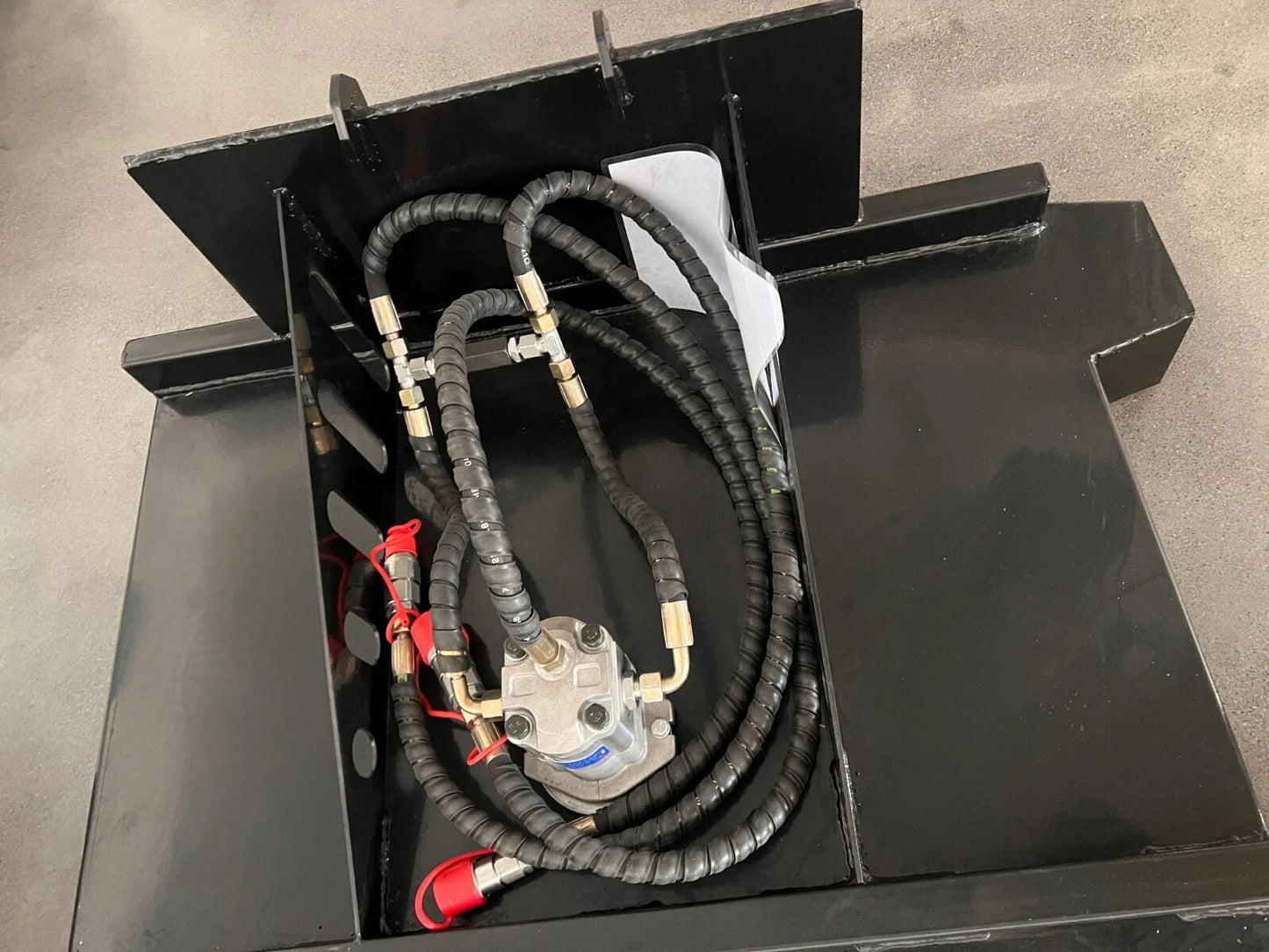 AGT 35in Mini Skid Steer Brush Cutter with 2 Blades Loader Attachments