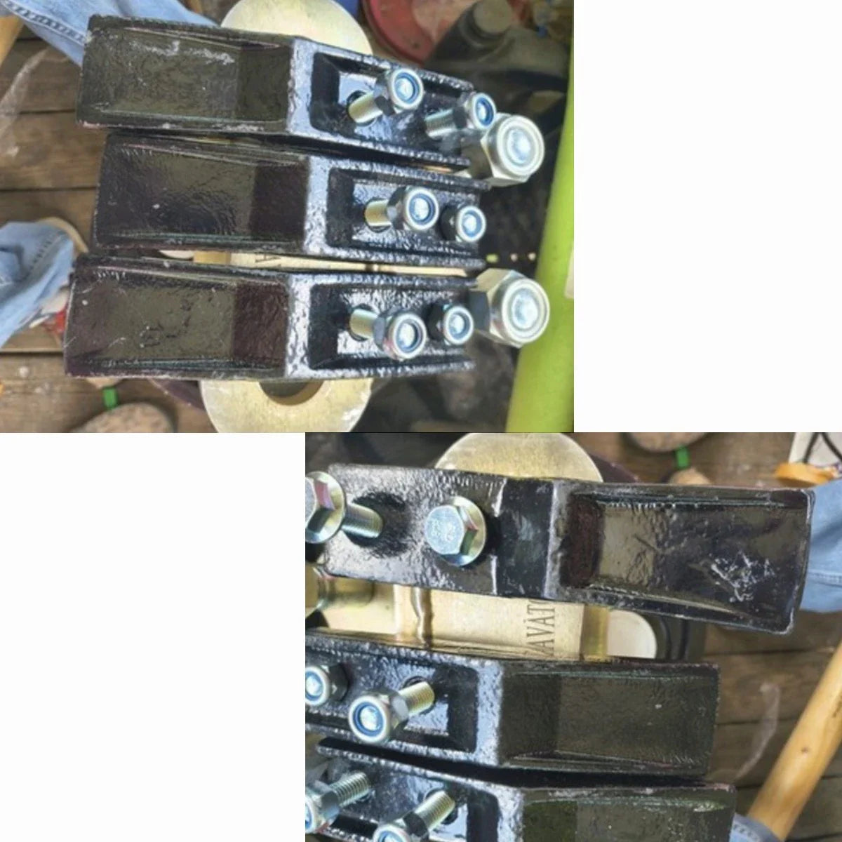 Bucket Teeth with Bolts Nut Part For AGT Mini Excavator/Skid Steer Narrow Bucket