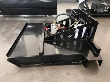 AGT 35in Mini Skid Steer Brush Cutter with 2 Blades Loader Attachments