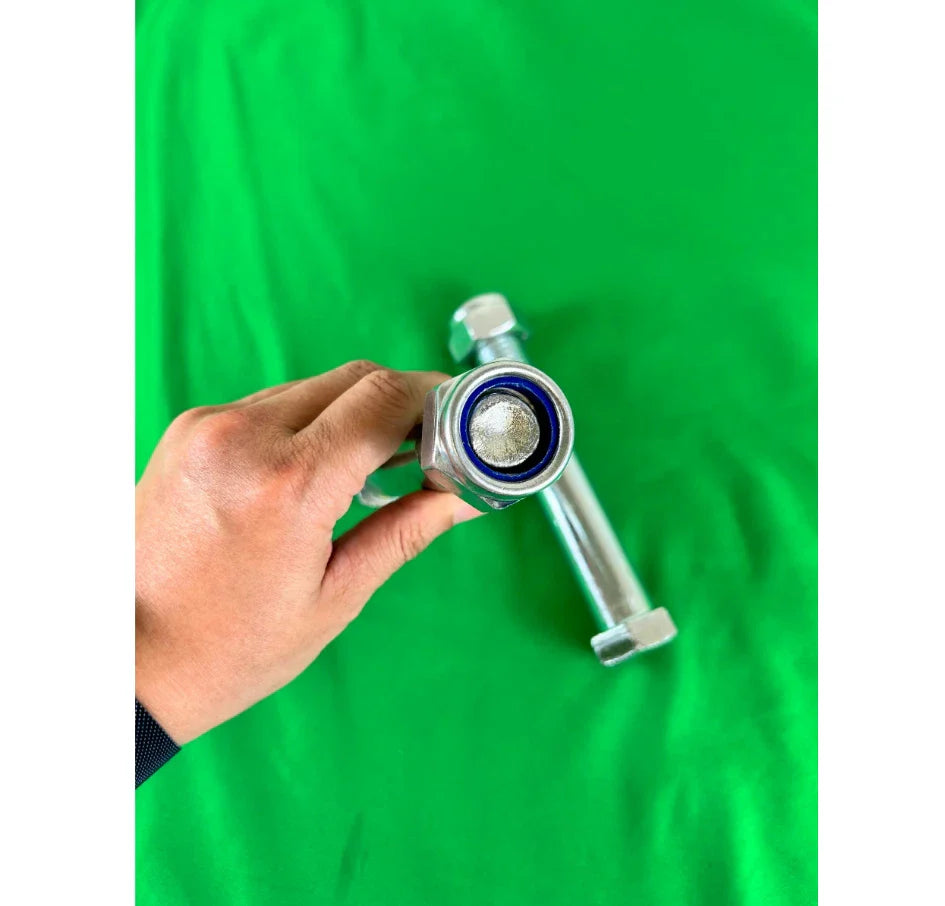 AGT Mini Excavator 0.98in/25mm Bucket Pins Bolt/Nut Connection Accessories 1 Set