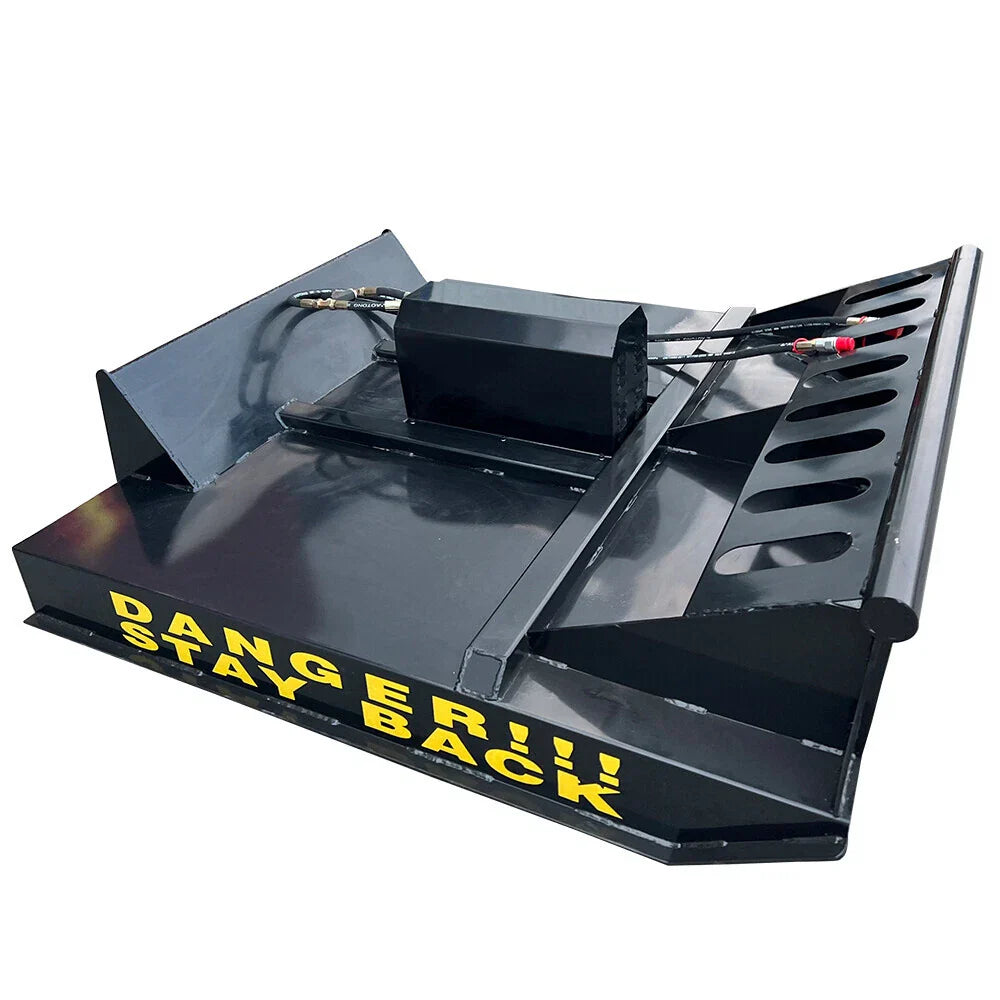AGT-RC72 72" Skid Steer Brush Cutter Mower Attachment-Land Clearing Attachment