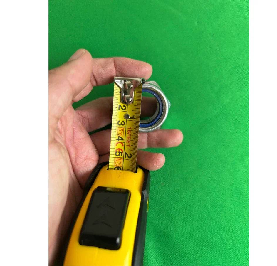 AGT Mini Excavator 0.98in/25mm Bucket Pins Bolt/Nut Connection Accessories 1 Set